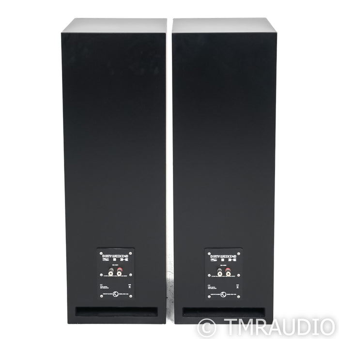 Zu Audio DW 6 Floorstanding Speakers; Dirty Weekend Six; Satin Black Pair