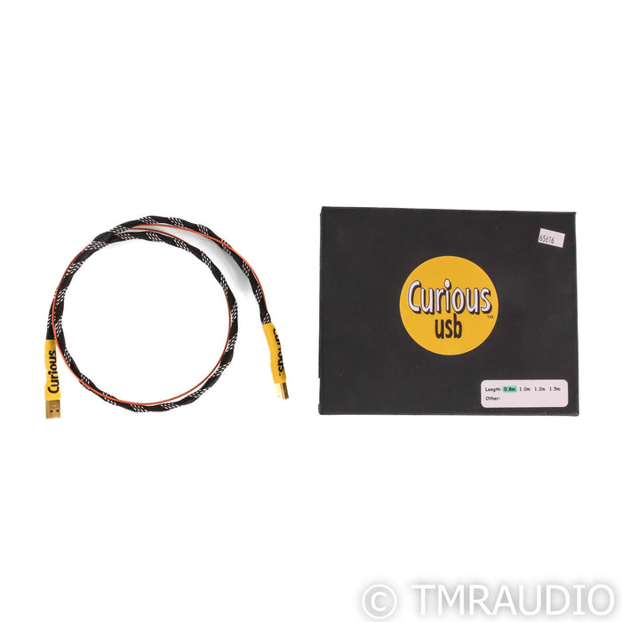 Curious Audio USB Cable; 0.8m Digital Interconnect