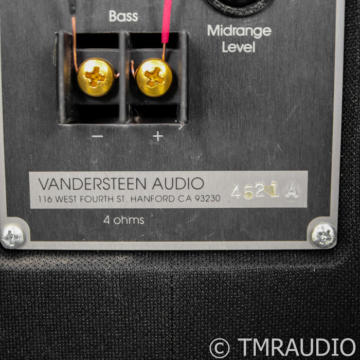 Vandersteen Model 3A Signature Floorstanding Speakers; Pair w/ Stands