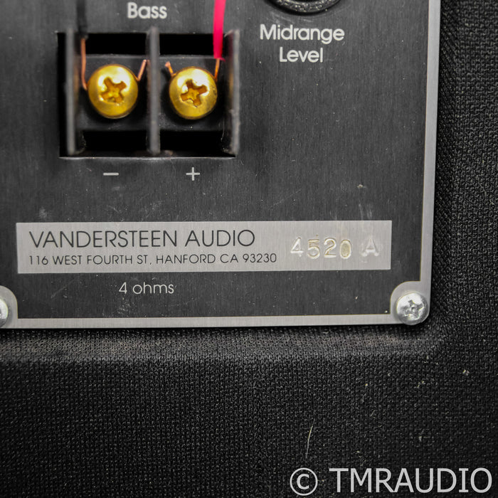 Vandersteen Model 3A Signature Floorstanding Speakers; Pair w/ Stands