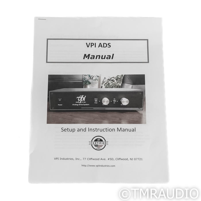VPI ADS (Analog Drive System) Speed Controller