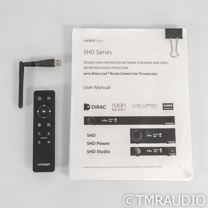 MiniDSP SHD Studio Roon Ready Network Player w/  Dirac Live