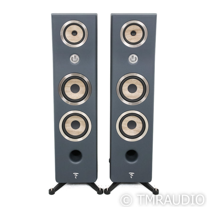 Focal Kanta No. 3 Floorstanding Speakers; Walnut & Dark Grey Pair (Used)