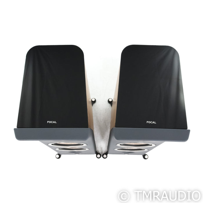 Focal Kanta No. 3 Floorstanding Speakers; Walnut & Dark Grey Pair (Used)