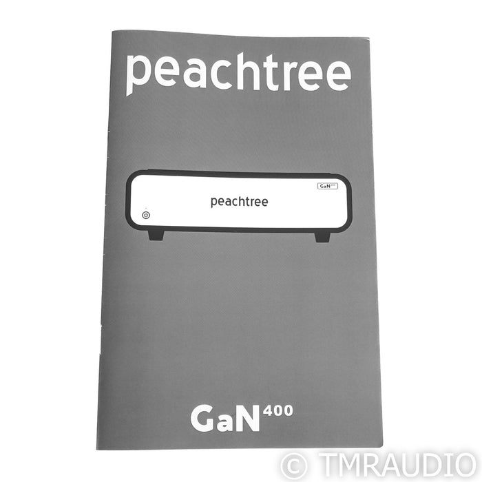 Peachtree Audio Peachtree GaN400 Stereo Power Amplifier; Ash