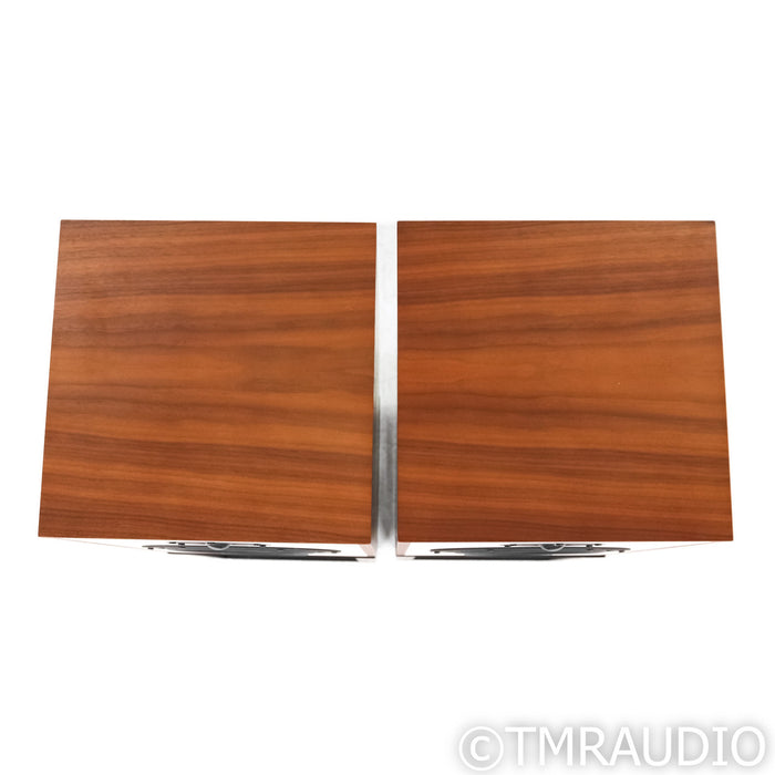 Mission 770 Bookshelf Speakers; Walnut Pair with Stands
