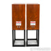 Mission 770 Bookshelf Speakers; Walnut Pair with Stands