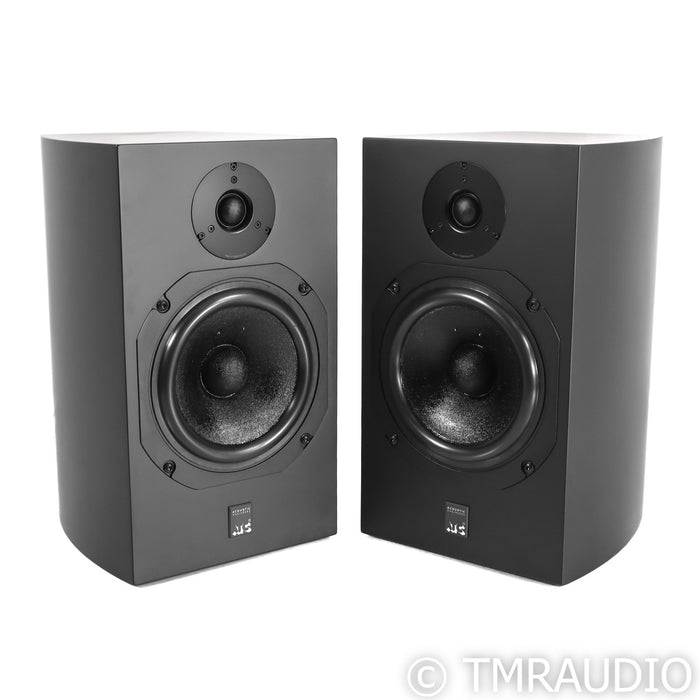 ATC SCM11 v2 Bookshelf Speakers; Black Satin Pair (Open Box)