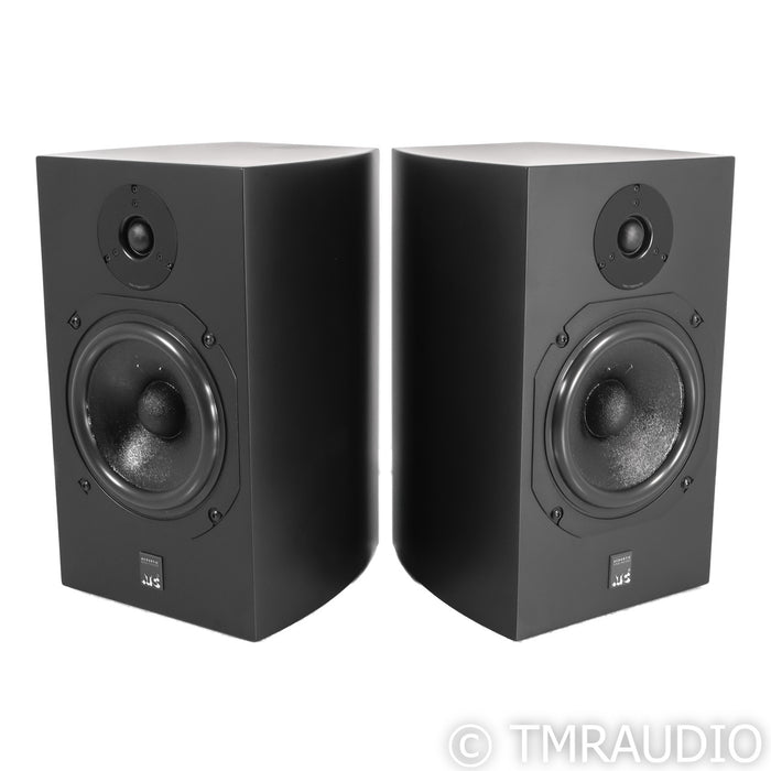 ATC SCM11 v2 Bookshelf Speakers; Black Satin Pair (Open Box)