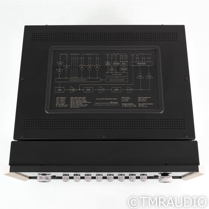McIntosh C53 Stereo Preamplifier; MM & MC Phono