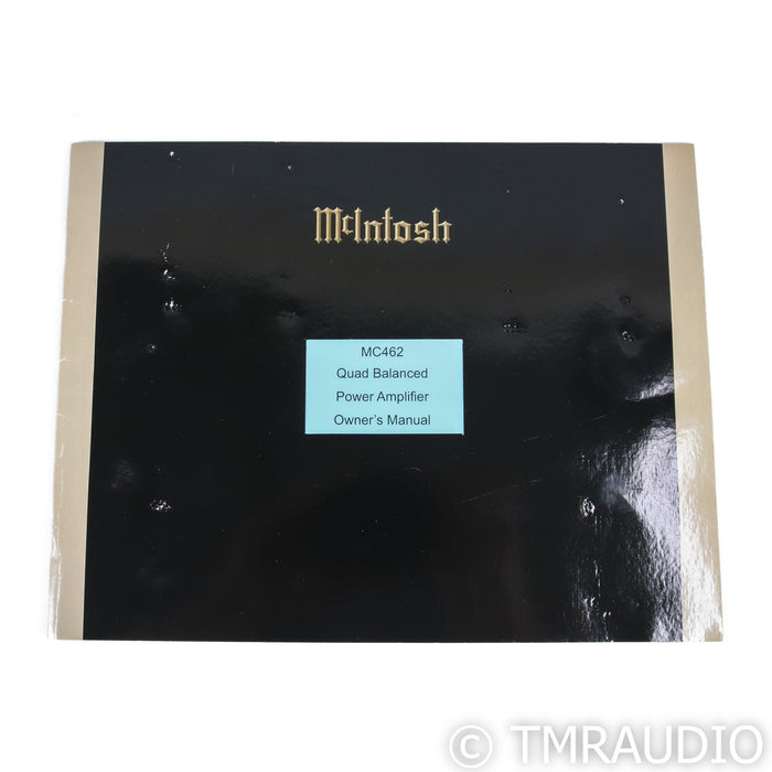 McIntosh MC462 Stereo Power Amplifier