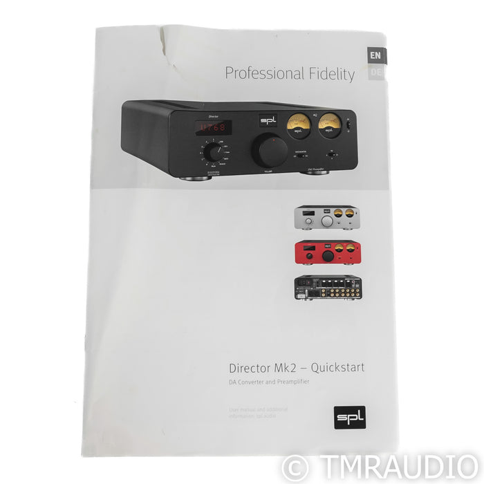 SPL Director MkII Preamplifier & DAC
