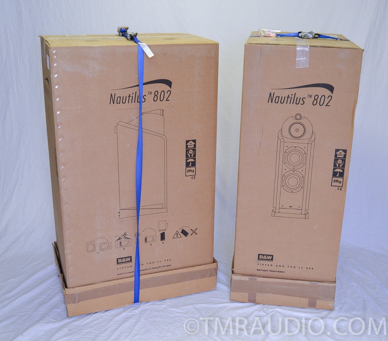 B&W Nautilus 802 Speakers