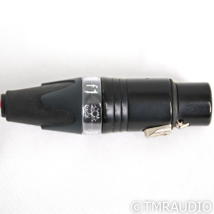 Townshend F1 Fractal XLR Cables; 1m Pair Balanced Interconnects