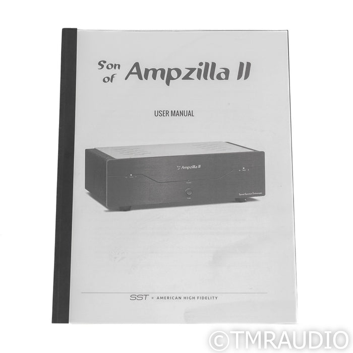 Spread Spectrum Technologies Son of Ampzilla II Stereo Power Amplifier