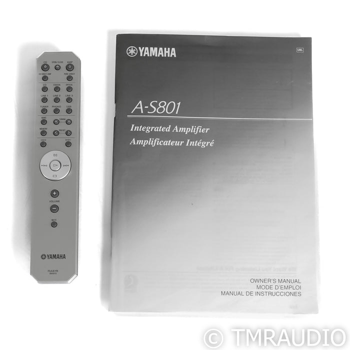 Yamaha A-S801 Stereo Integrated Amplifier; MM Phono