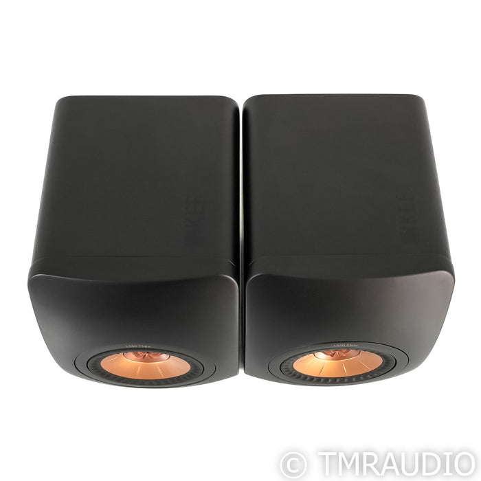 KEF LS50 Meta Bookshelf Speakers; Black Pair