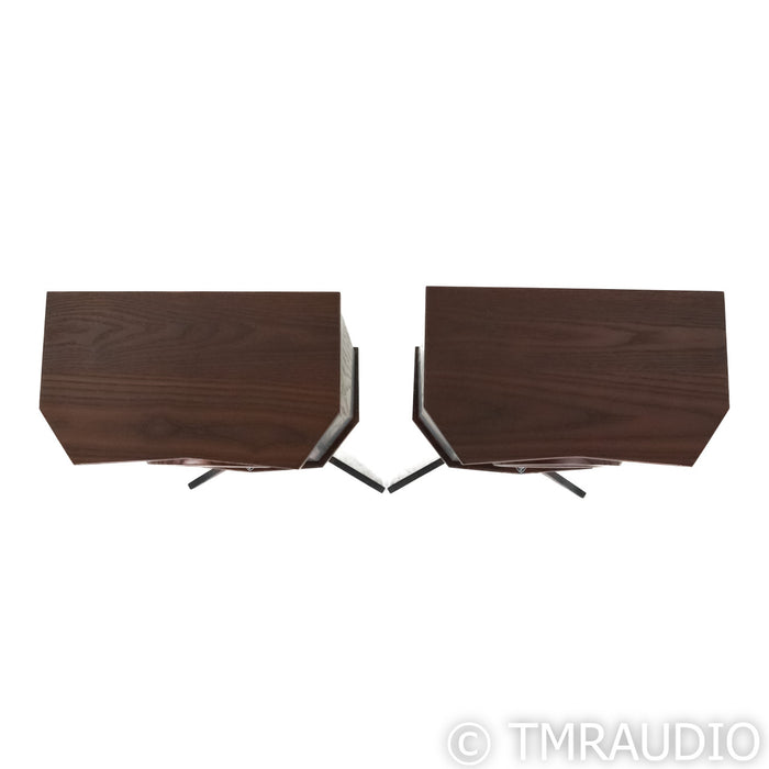 Fleetwood Sound Deville Bookshelf Speakers; Black Pair w/ Stands