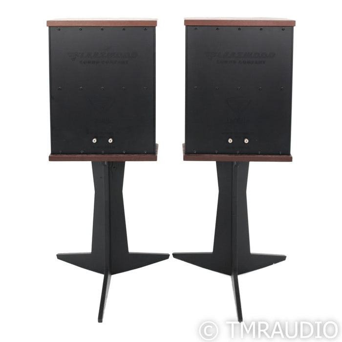 Fleetwood Sound Deville Bookshelf Speakers; Black Pair w/ Stands