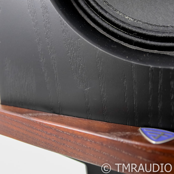 Fleetwood Sound Deville Bookshelf Speakers; Black Pair w/ Stands