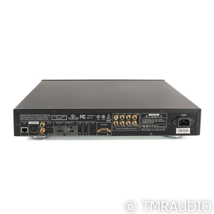 Oppo BDP-103 Universal Blu-Ray Player; BDP103