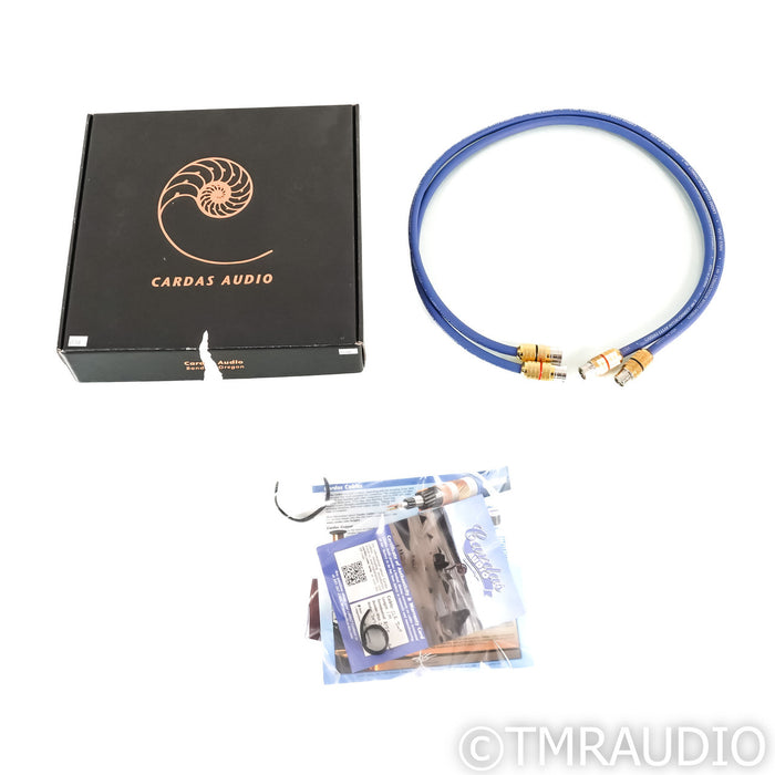 Cardas Audio Clear XLR Cables; 1m Pair Balanced Interconnects