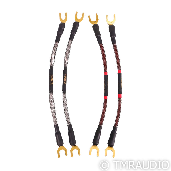 Audience OHNO III Bi-Wire Speaker Jumpers; Set of 4 (Open Box)
