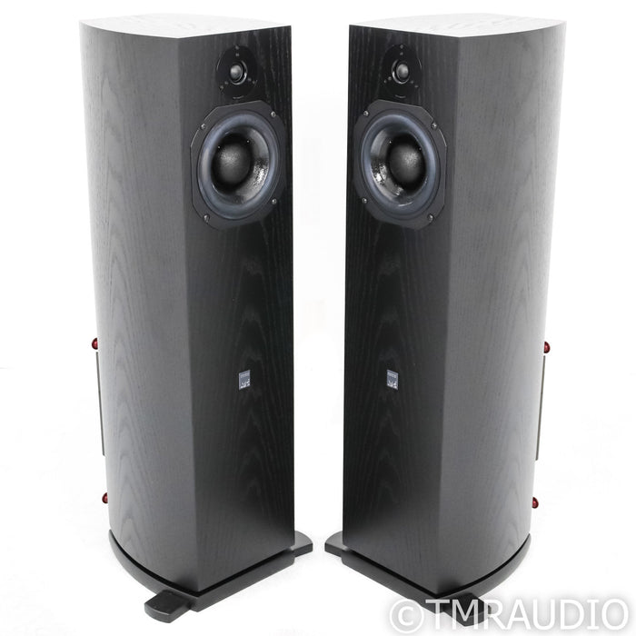 ATC SCM19AT Active Floorstanding Speakers; Black Ash Pair