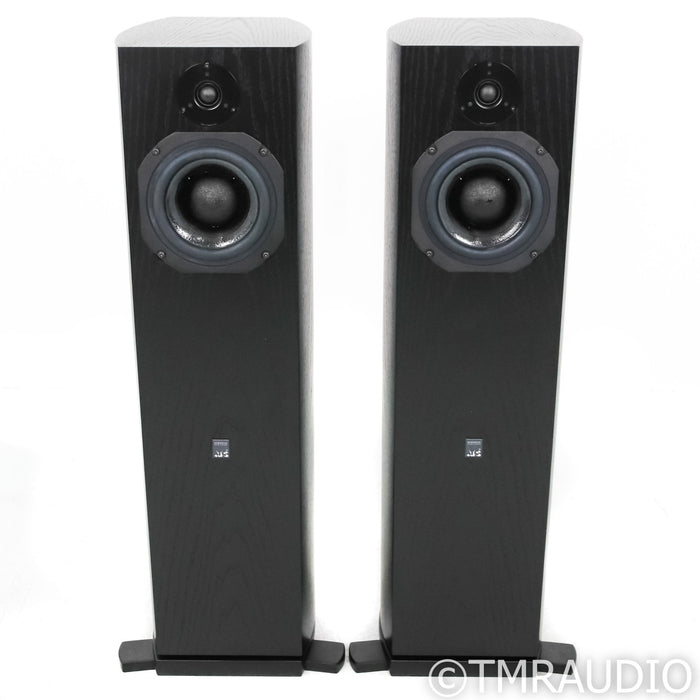 ATC SCM19AT Active Floorstanding Speakers; Black Ash Pair