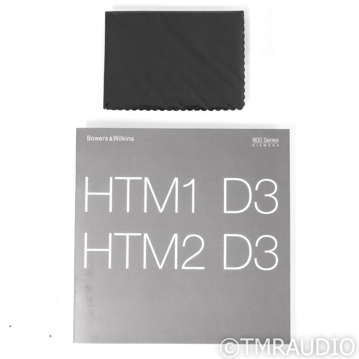 B&W HTM2 D3 Center Channel Speaker; White