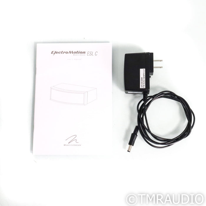 Martin Logan ESL-C Electrostatic Center Channel Speaker; Black