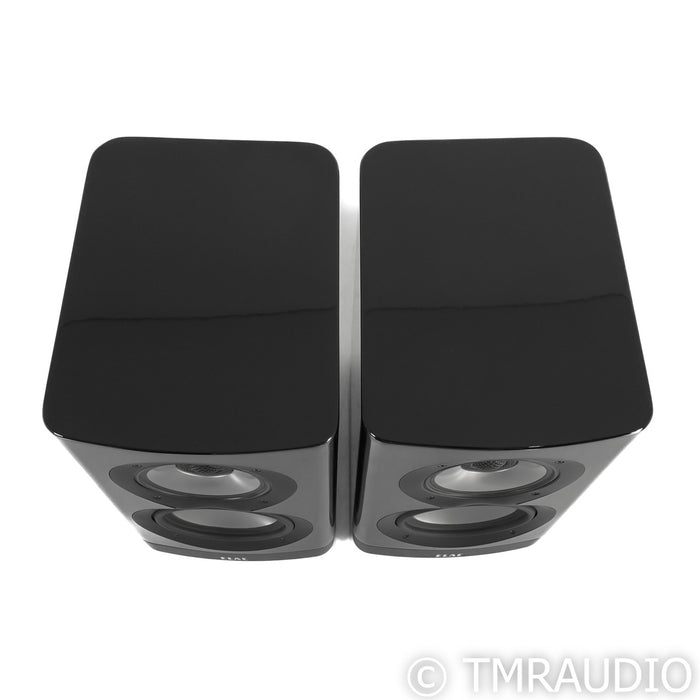 ELAC Navis Powered Bookshelf Speakers; Gloss Black Pair