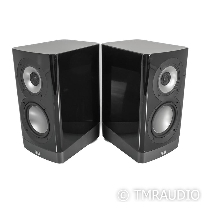 ELAC Navis Powered Bookshelf Speakers; Gloss Black Pair