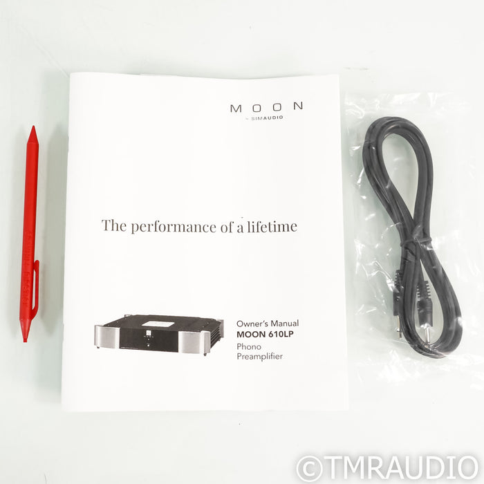 SimAudio Moon 610LP MM & MC Phono Preamplifier