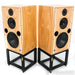 Harbeth 40.3 XD Bookshelf Speakers; Exotic Ash Pair w/ Ton Trager Stands