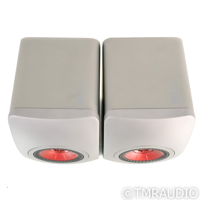 KEF LS50 Meta Bookshelf Speakers; Titanium Pair