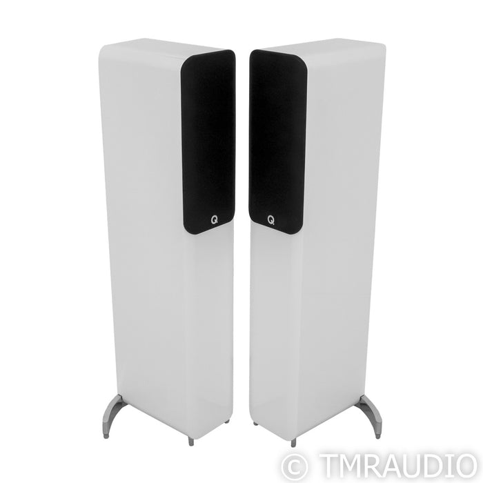 Q Acoustcs Concept 50 Floorstanding Speakers; White Pair (Demo w/ Warranty)