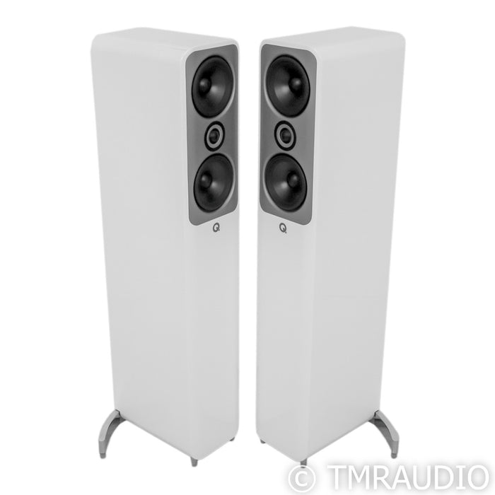 Q Acoustcs Concept 50 Floorstanding Speakers; White Pair (Demo w/ Warranty)