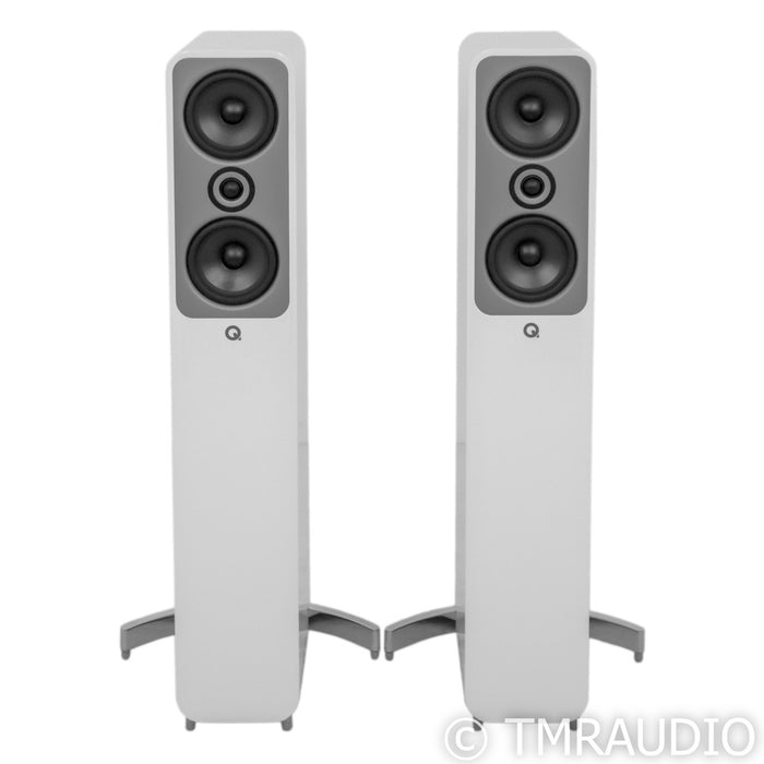 Q Acoustcs Concept 50 Floorstanding Speakers; White Pair (Demo w/ Warranty)