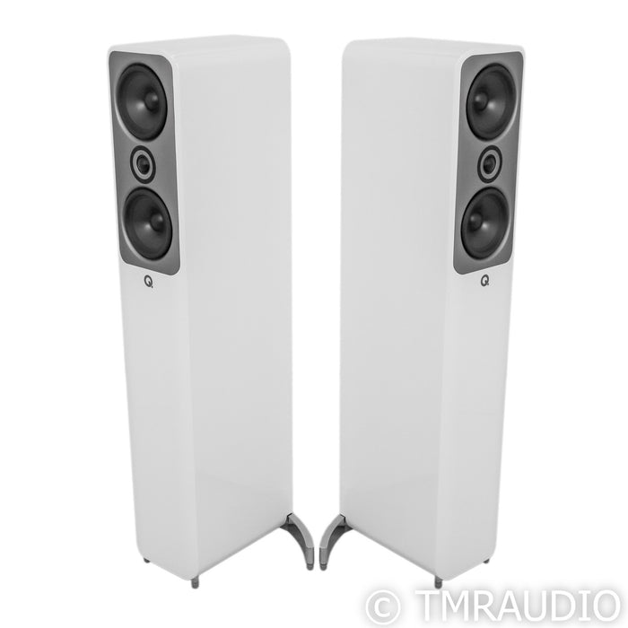 Q Acoustcs Concept 50 Floorstanding Speakers; White Pair (Demo w/ Warranty)