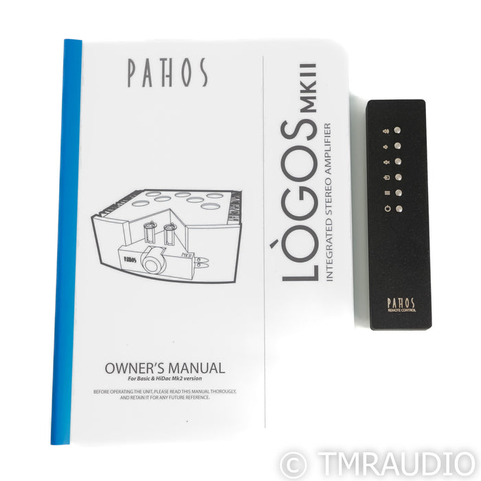 Pathos Logos MKII Stereo Tube Hybrid Integrated Amplifier; HiDAC Upgrade