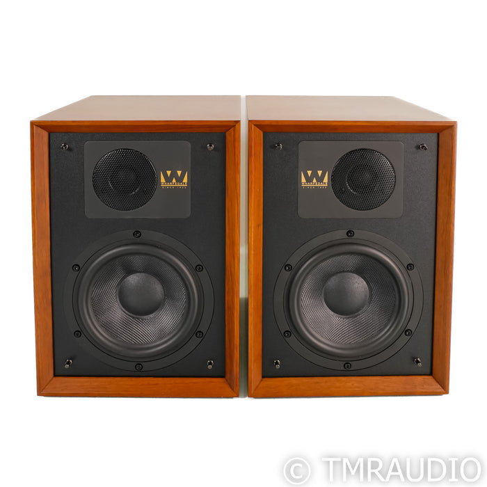 Wharfedale Denton 85th Anniversary Edition Bookshelf Speakers; Red Mahogany Pair
