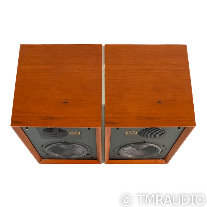 Wharfedale Denton 85th Anniversary Edition Bookshelf Speakers; Red Mahogany Pair