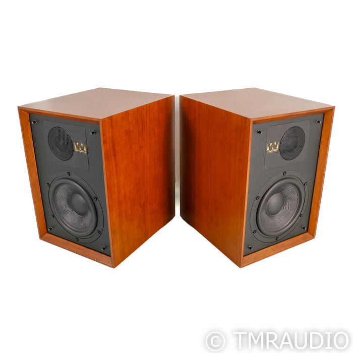 Wharfedale Denton 85th Anniversary Edition Bookshelf Speakers; Red Mahogany Pair