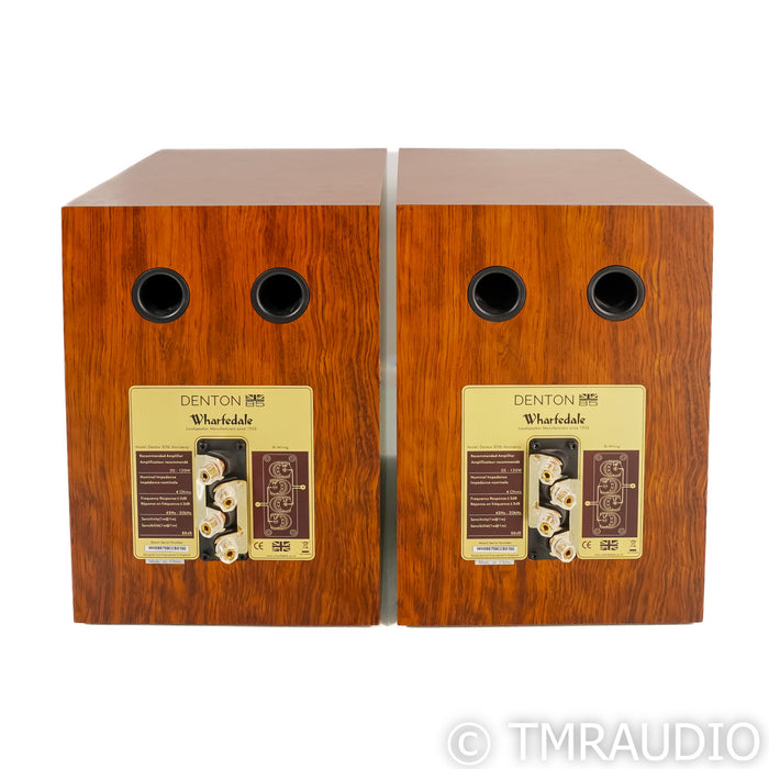 Wharfedale Denton 85th Anniversary Edition Bookshelf Speakers; Red Mahogany Pair