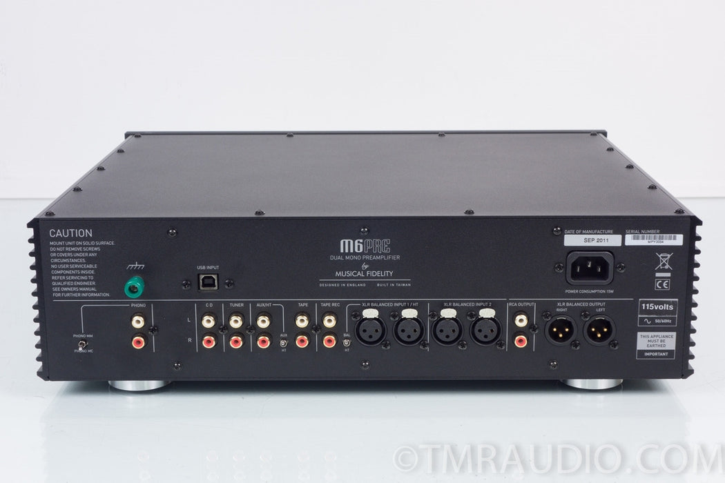 Musical Fidelity M6PRE M6 PRE Stereo Preamplifiner / Preamp in Factory Box
