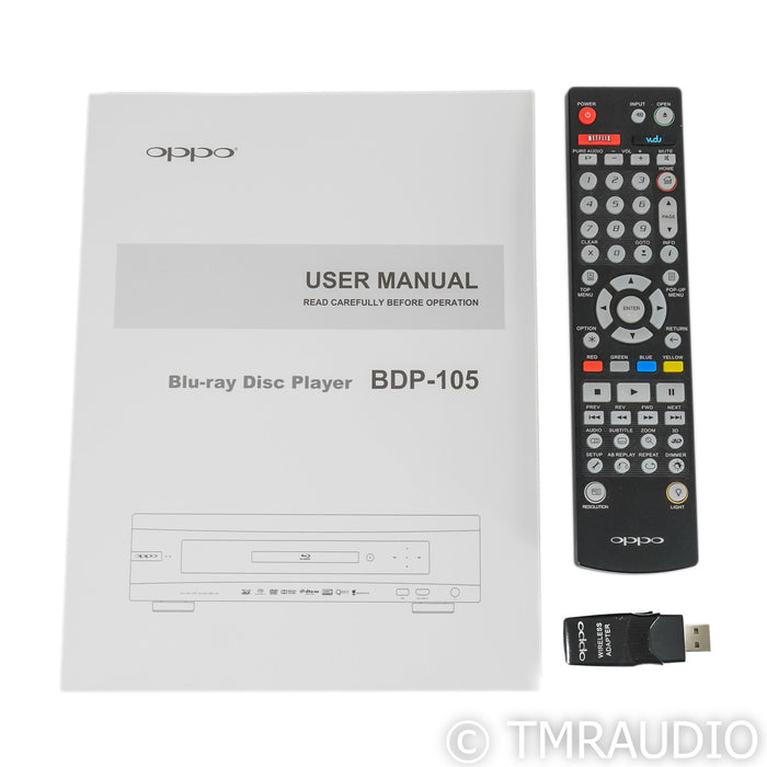 Oppo BDP-105 Universal Disc Player; BDP105