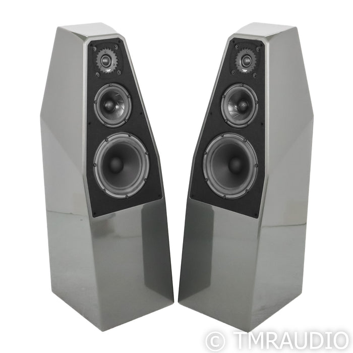 Wilson Audio Sabrina X Floorstanding Speakers; Custom Aventurine Green Pair