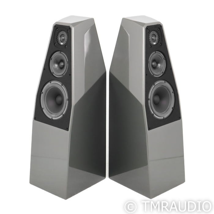 Wilson Audio Sabrina X Floorstanding Speakers; Custom Aventurine Green Pair