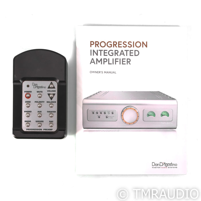 Dan D'Agostino Progression Stereo Integrated Amplifier; MC Phono Upgrade